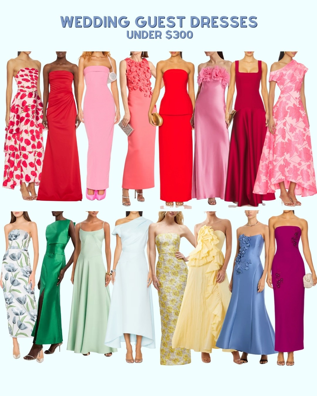 Summer wedding guest dresses under $300!

#LTKWedding #LTKootd