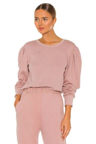 A.L.C. Rayna Sweatshirt in Baby Pink from Revolve.com | Revolve Clothing (Global)