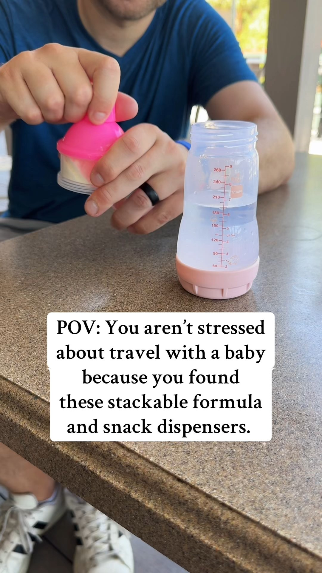 This stackable formula and snack dispenser is a total game-changer for moms on-the-go. I used it for formula, and now I use it for snacks when we’re out and about. It’s compact, spill-proof, and fits right into the diaper bag. 

#LTKBump #LTKTravel #LTKBaby