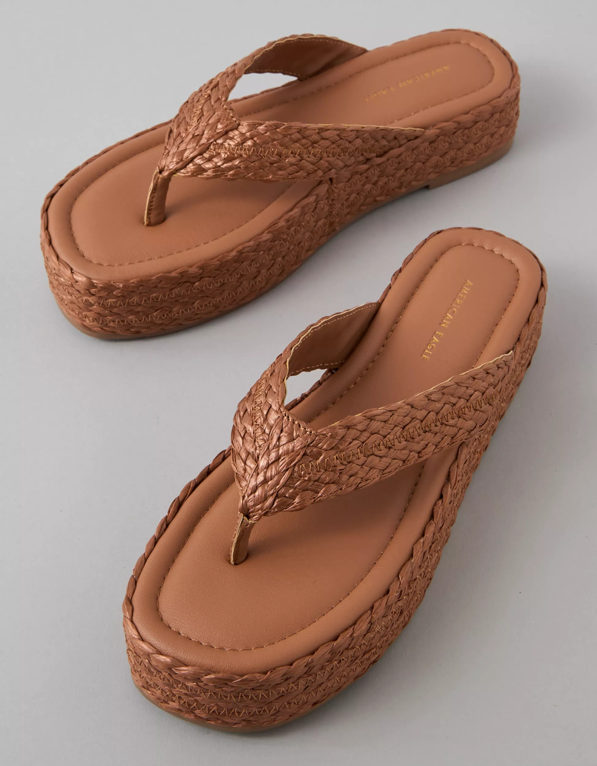 AE Raffia Flip-Flop | American Eagle Outfitters (US & CA)