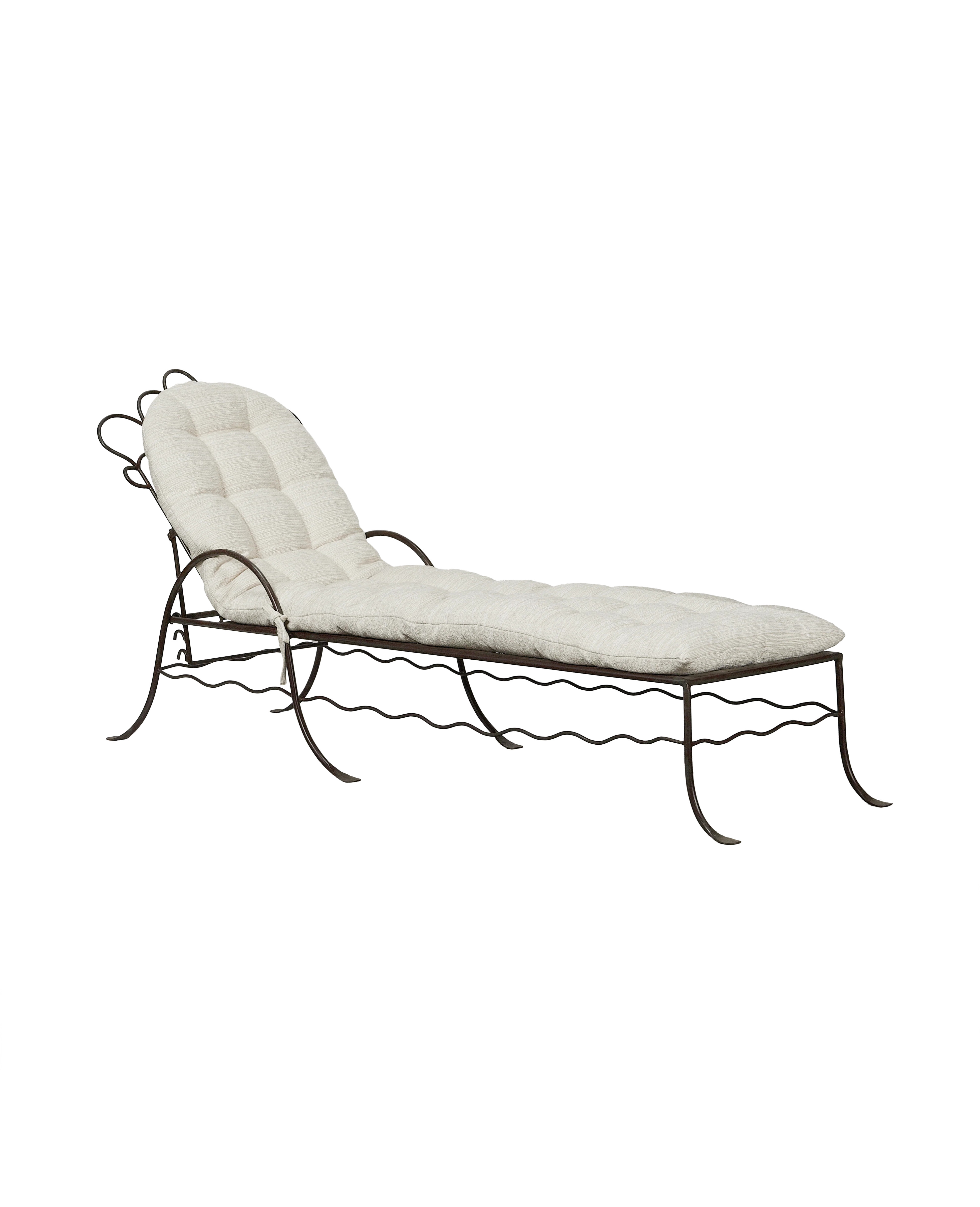 Ophelia Sun Lounger - Creme | Olive Ateliers