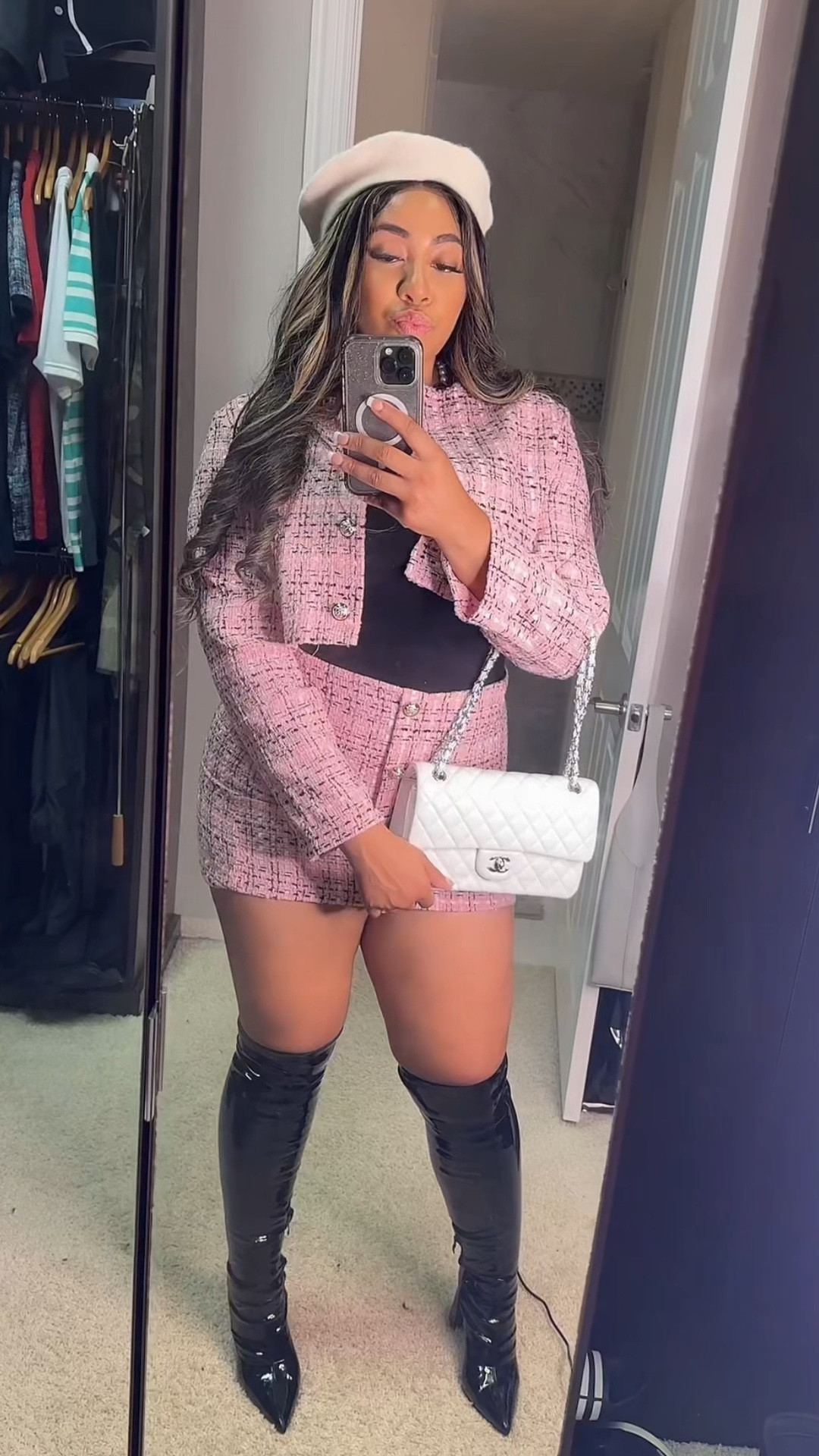 It’s giving Barbie 😍💕 I’m wearing a size XL! (This is also available in plus size at the moment!💗) 
Boots are sold out at Forver 21 but I linked a similar pair on Amazon! 🥰👢
✨Hair details: 26 inch, 180% density 4*4



#LTKMidsize #LTKStyleTip #LTKFindsUnder50