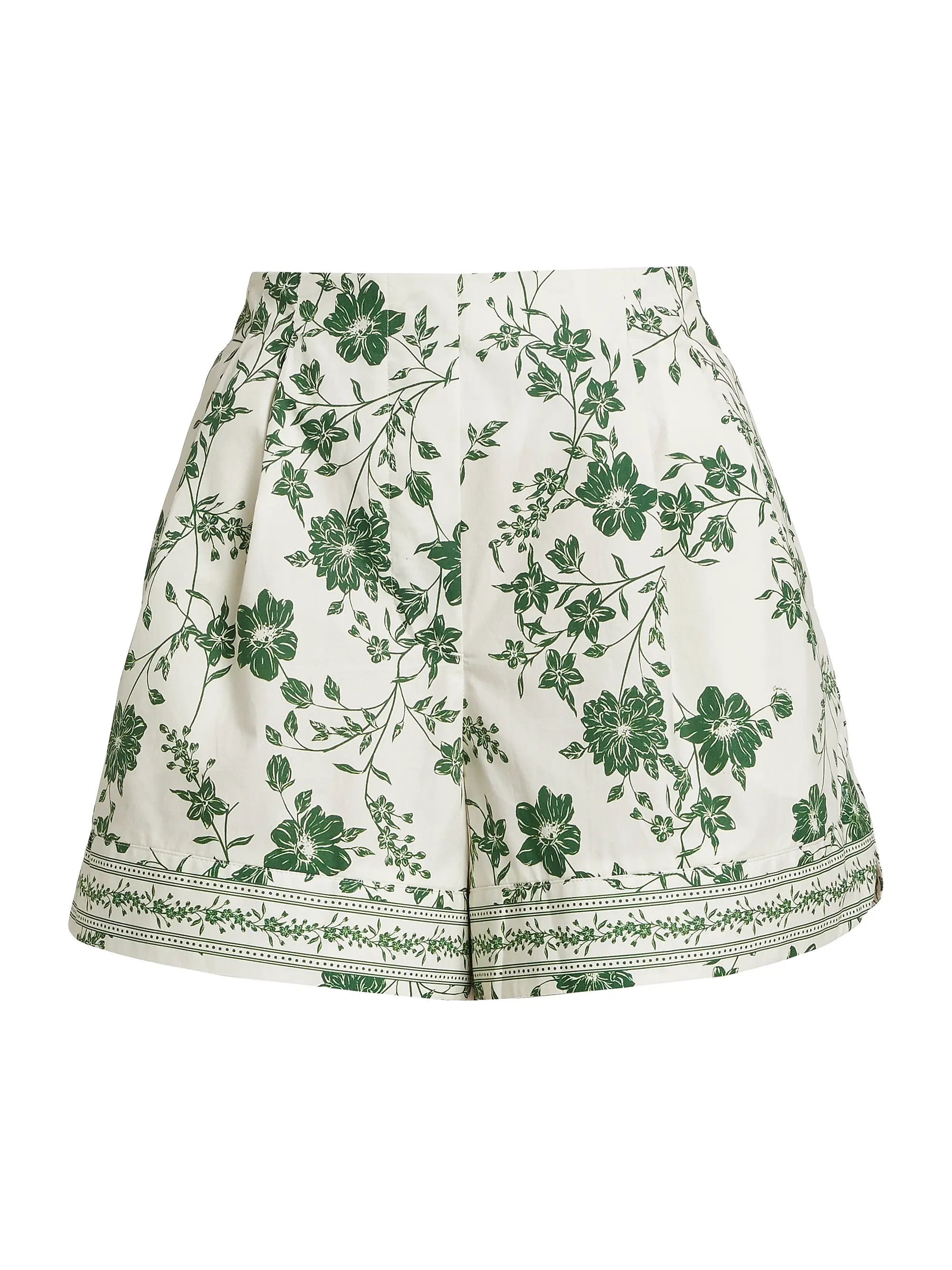 Trish Cotton Poplin Shorts | Saks Fifth Avenue