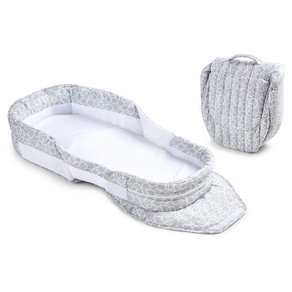 Baby Delight Snuggle Nest Dream Portable Infant Sleeper - Gray Scribbles | Target