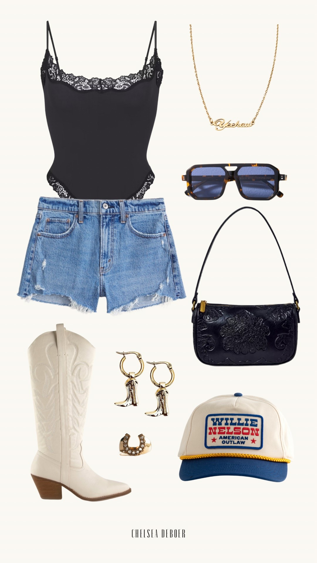 Country concert uniform 🖤

#LTKSeasonal #LTKStyleTip #LTKItBag