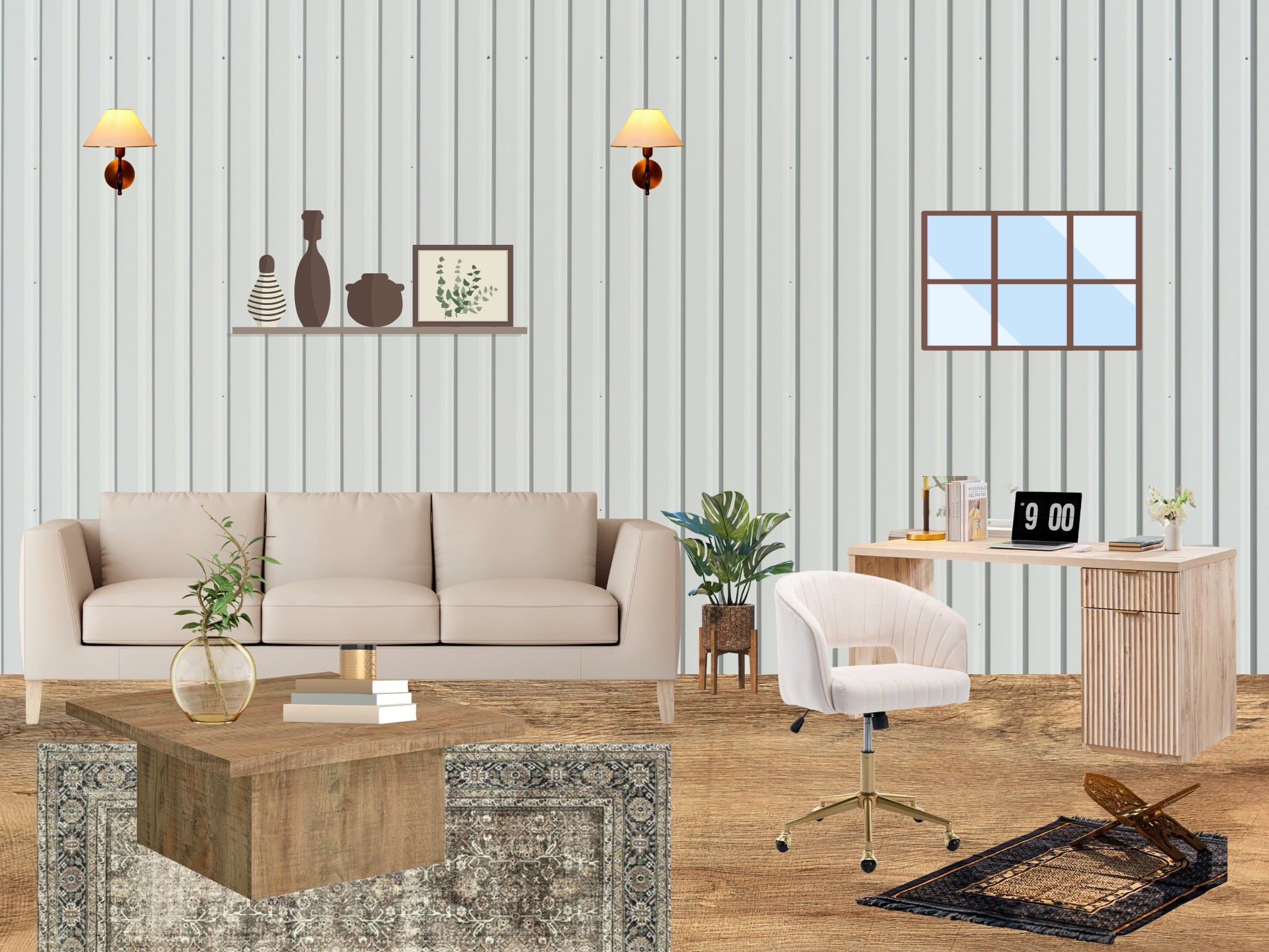 Relaxing room with prayer space and office space 

#LTKU #LTKSaleAlert #LTKHome