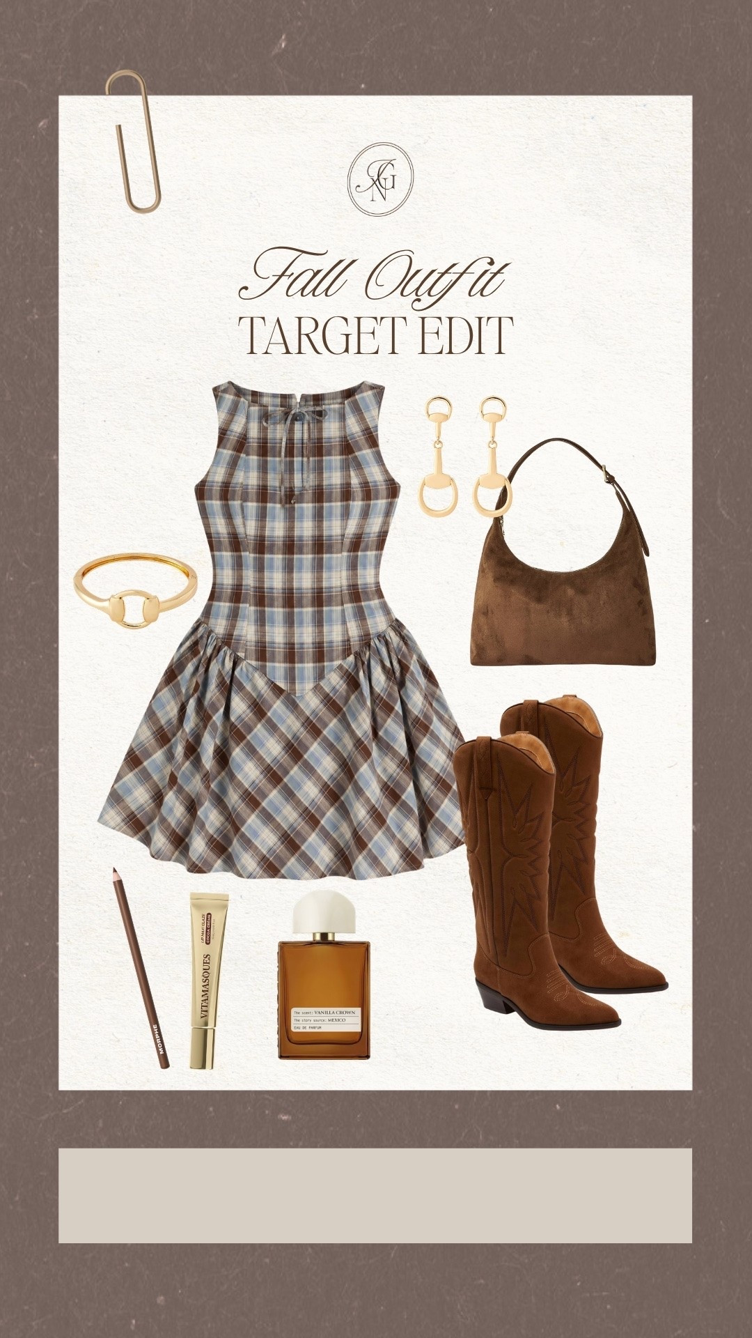 Target OOTD 🤎🍂

#target #targetfashion #western #westernboots #fall #fallootd #suede #suedebag #suedeboots #horsebit #plaid #brown #blue #ootd

#LTKSeasonal #LTKootd