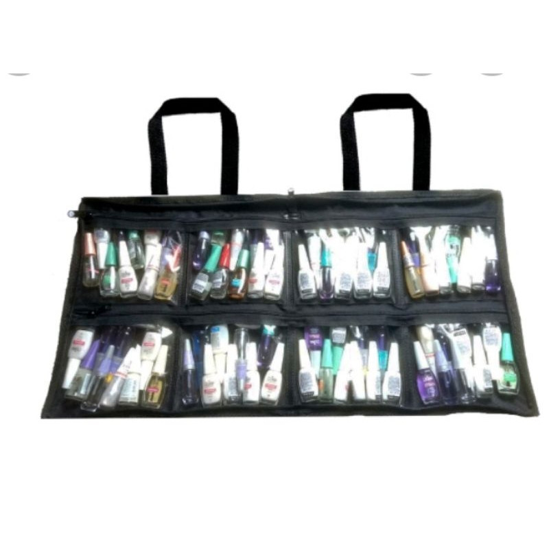 Bolsa Organizadora/Sacola porta esmalte Manicure 80 a 120 esmaltes | Shopee (BR)