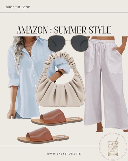 Amazon summer style! 

Pants, purse, bag, sunglasses, sandals, tops 

#LTKShoeCrush #LTKItBag #LTKStyleTip