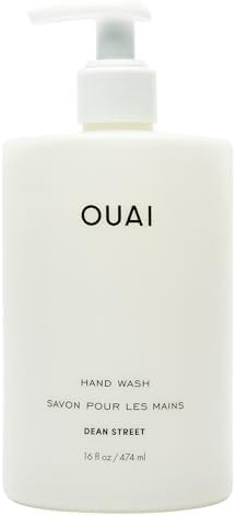 OUAI Hand Wash, Dean Street - Liquid Hand Soap with Jojoba, Avocado, & Rose Hip Oil for Replenish... | Amazon (US)