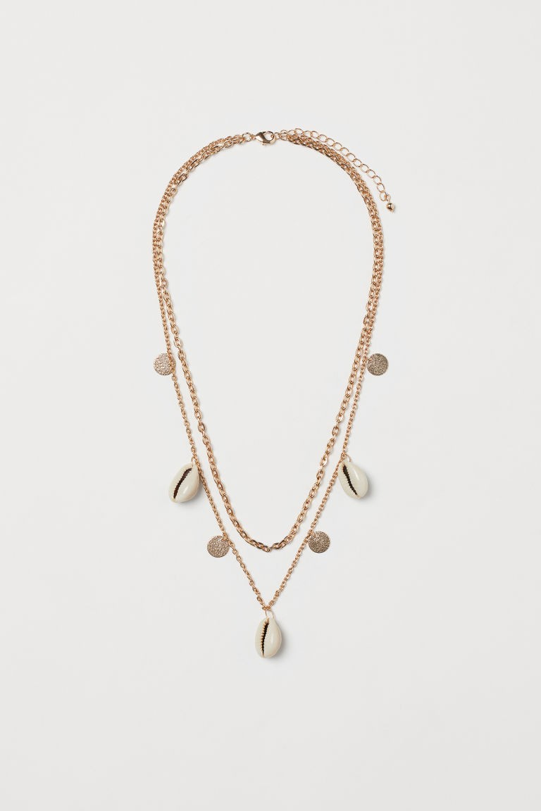 Zweireihige Halskette - Goldfarben - Ladies | H&M DE | H&M (DE, AT, CH, NL, FI)