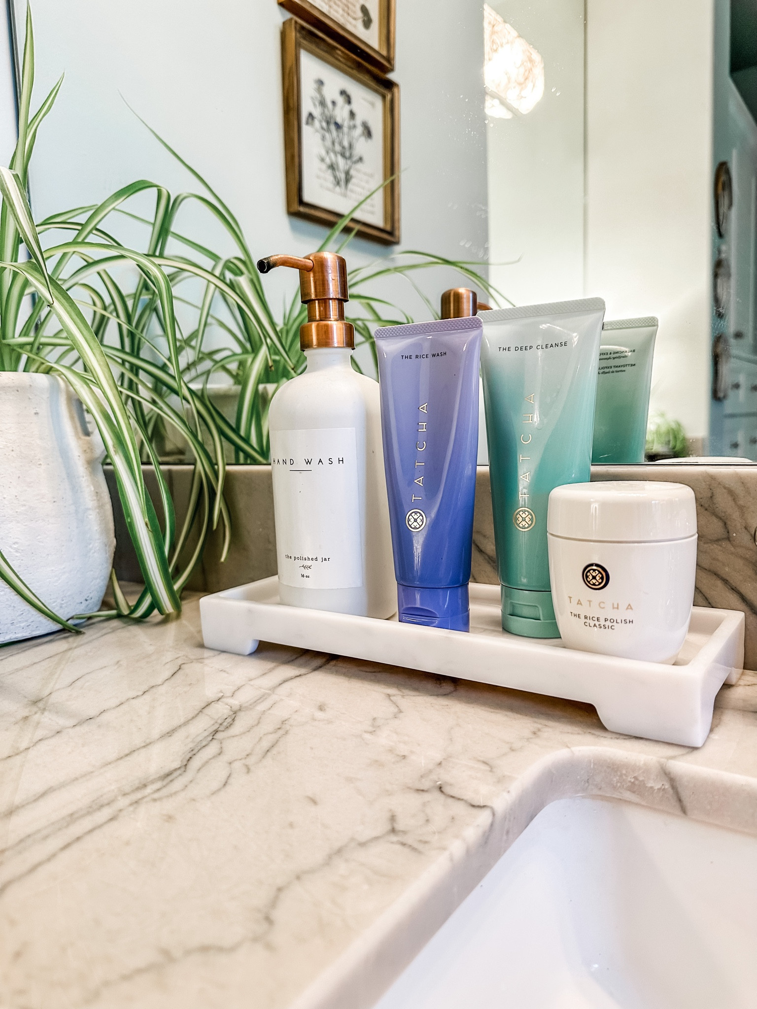 Daily face cleanse. I’ve been loving these Tatcha products. And you know me- I love a tray to corral it all  

#LTKbeauty #LTKhome