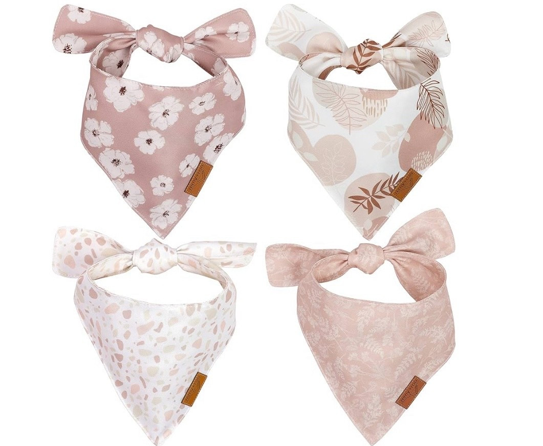 Cute Amazon dog bandanas I’m obsessed with 🐶✨ Perfect neutral colors, comfy fit, and the 4-pack is under $25. Luna-approved #LTKdogmomfinds#LTKAmazonpets

#LTKFindsUnder50
