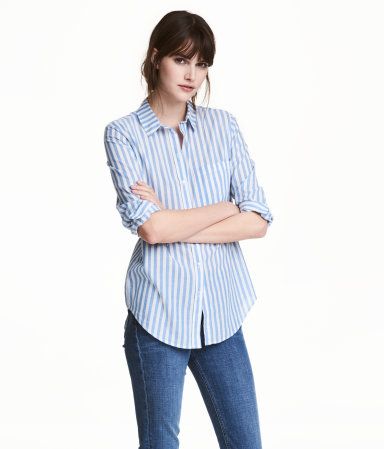 H&M Cotton Shirt $24.99 | H&M (US)