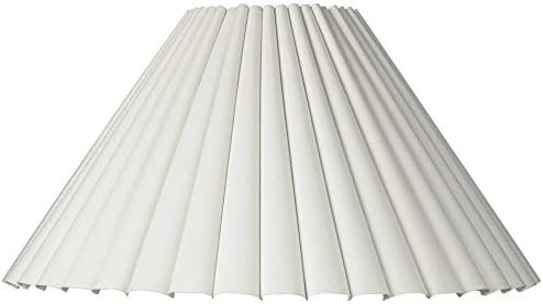 Large Box Pleat Empire Lamp Shade 7" Top x 20.5" Bottom x 10.75" High x 12.5" Slant (Spider) Repl... | Amazon (US)