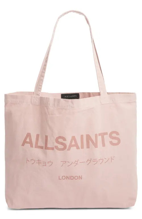 AllSaints Underground Tote in Bramble Pink at Nordstrom | Nordstrom