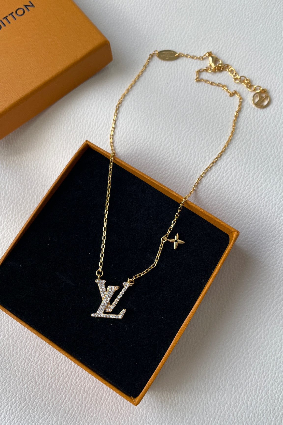 Louis Vuitton MONOGRAM 2019-20FW Mongram Gold Tie (M75294)