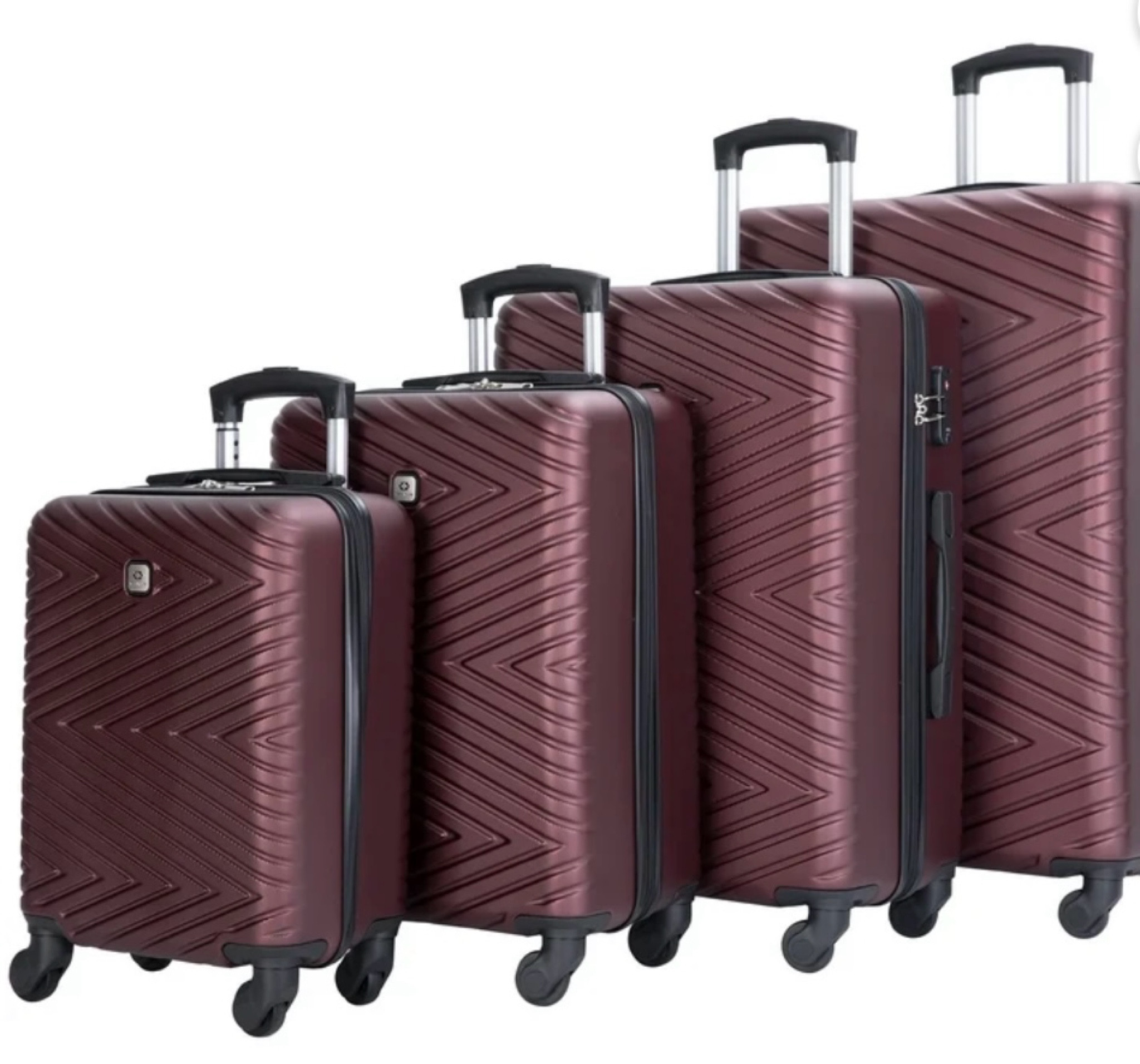 4 piece luggage on deep sale! 

#LTKTravel #LTKxWalmart