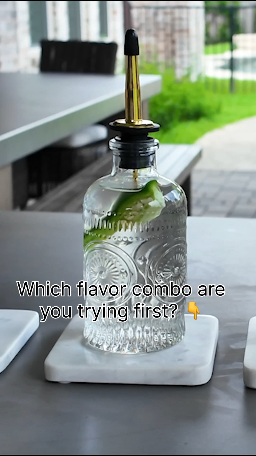 DIY Flavored Simple Syrups for Summer Sipping! 🍹✨
Making 4 gorgeous flavored syrups with my 1:1 simple syrup base!
The Process: ✨ 1:1 water to sugar ratio - let it cool completely ✨ Glass spout containers prepped with fresh ingredients: • Rosemary & Thyme (herbal heaven!) • Jalapeño (spicy kick!) • Cinnamon (warm & cozy) • Fresh Ginger (zesty perfection!)
Pour cooled syrup over, refrigerate, and you're ready for fabulous summer cocktails & mocktails! 🌿🌶️

#SimpleSyrup #FlavoredSyrups #SummerCocktails #Mocktails #DIYSyrups #CocktailPrep 

#LTKU #LTKHome