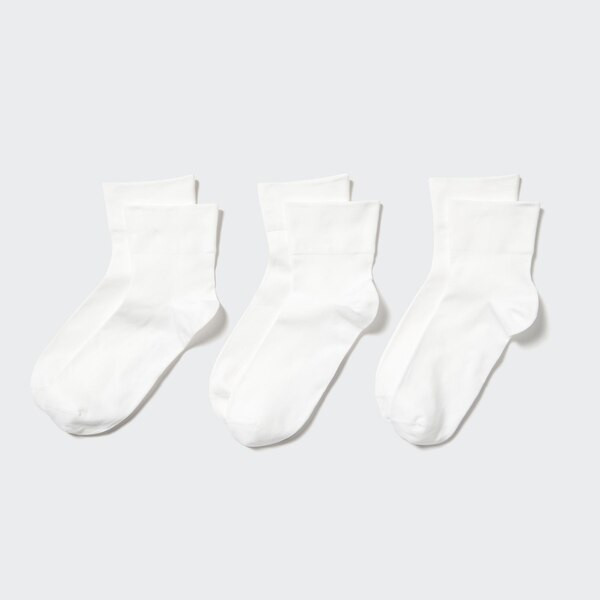 Crew Tapered Socks (3 Pairs) | UNIQLO US | UNIQLO (US)