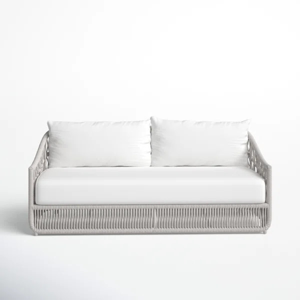 Lucan 78'' All Weather Wicker Sofa | Wayfair North America