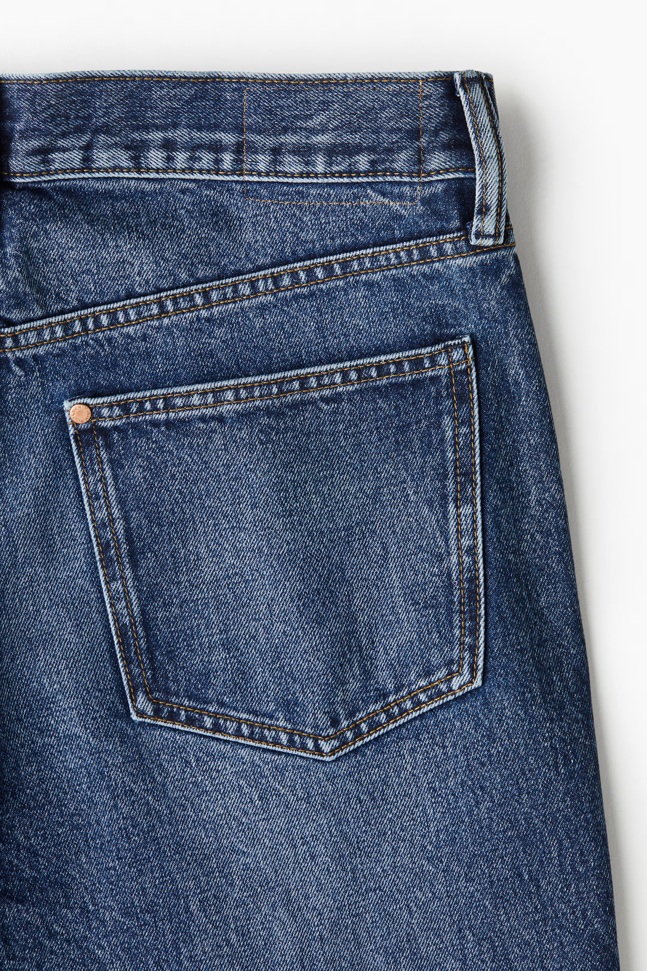Straight Relaxed High Jeans | H&M (US + CA)