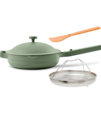 Our Place Always Pan 2.0-10.5” (2.6 Qt) Nonstick, Toxin-Free Ceramic Cookware | Patented 10-in-... | Amazon (US)