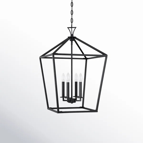 Hastings 4 - Light Dimmable Lantern Chandelier | Wayfair North America