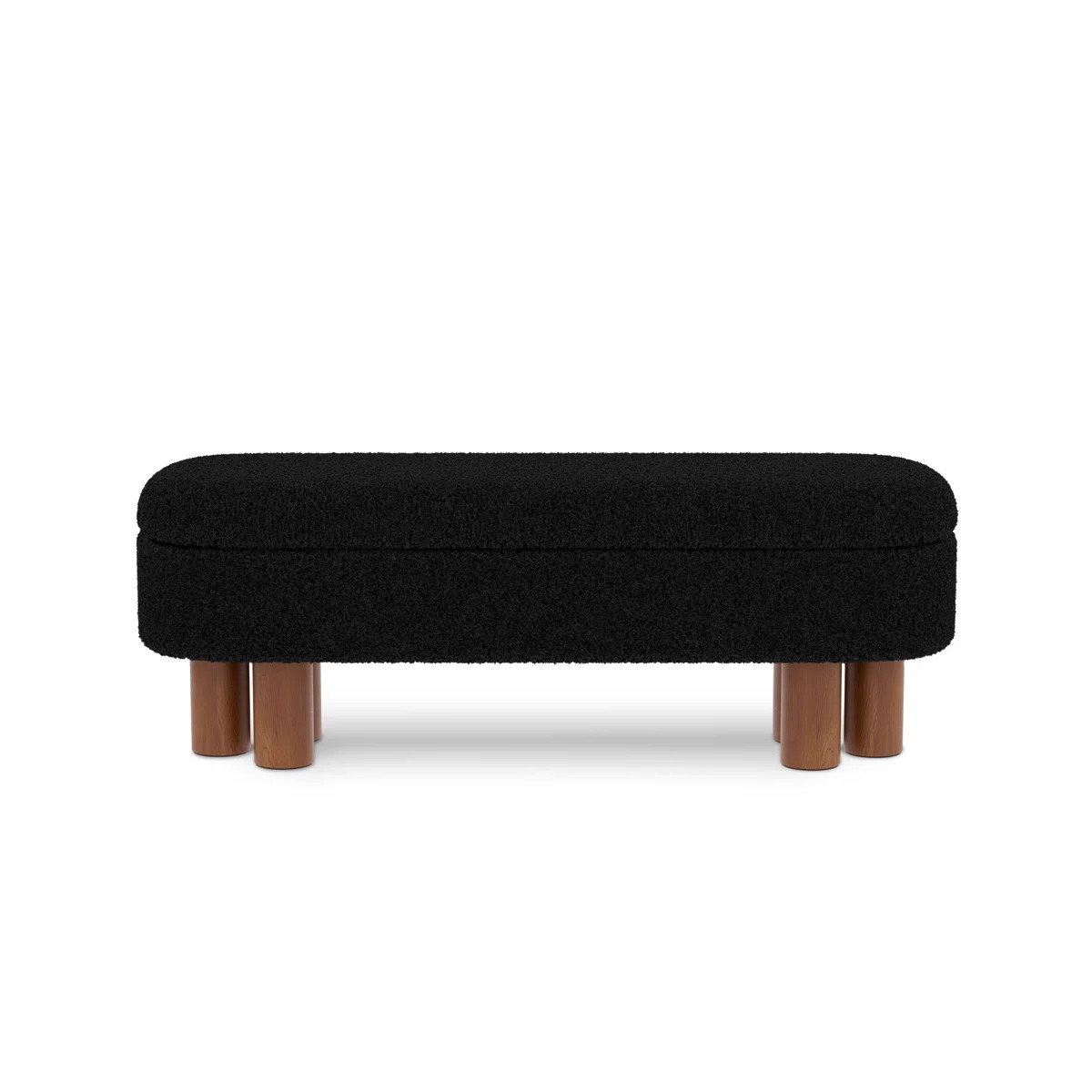 Ebern Designs Joddie Upholstered Flip Top Storage Bench with Solid Wood Leg & Reviews | Wayfair | Wayfair North America