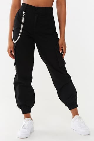 Londyn Wallet Chain Cargo Joggers | Forever 21 (US)