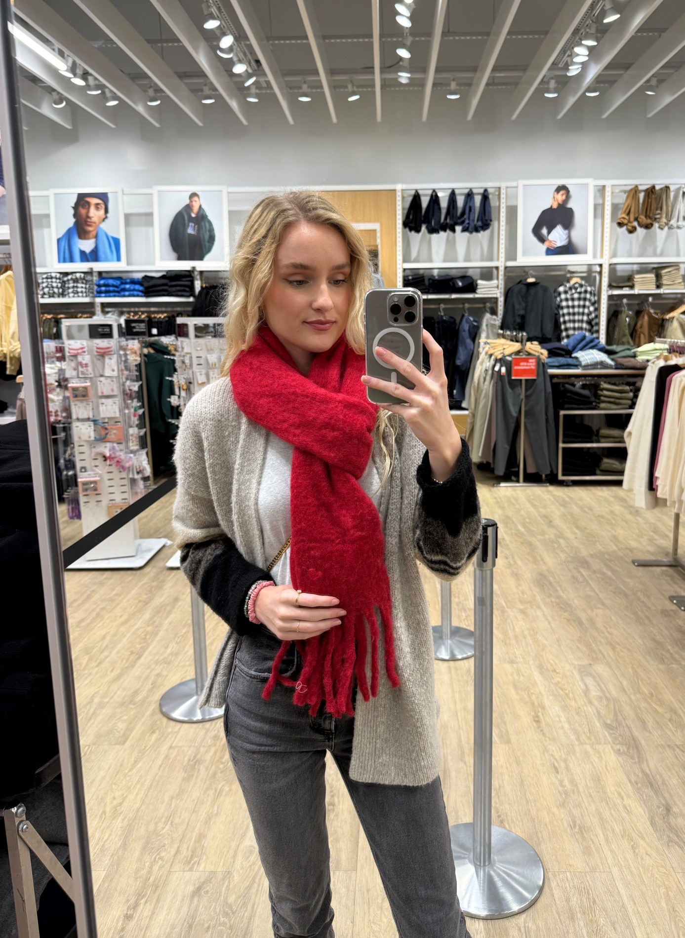 The perfect red scarf!🎅🏼 
50% off Black Friday Deal

#LTKGiftGuide #LTKHoliday