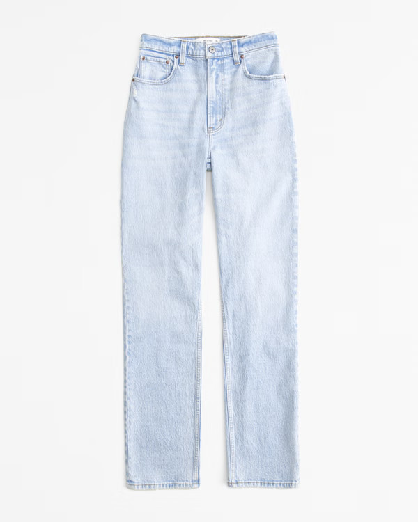 Ultra High Rise 90s Straight Jean | Abercrombie & Fitch (US)