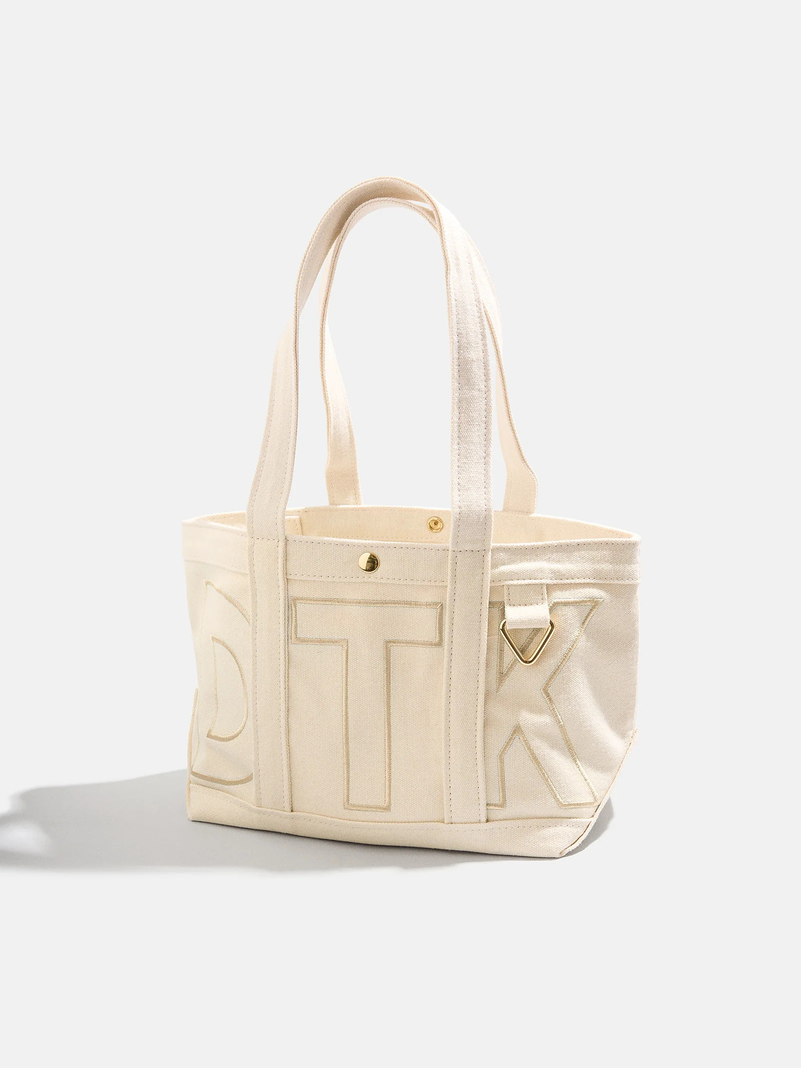 Custom Alpha Tote - Natural Sand | BaubleBar