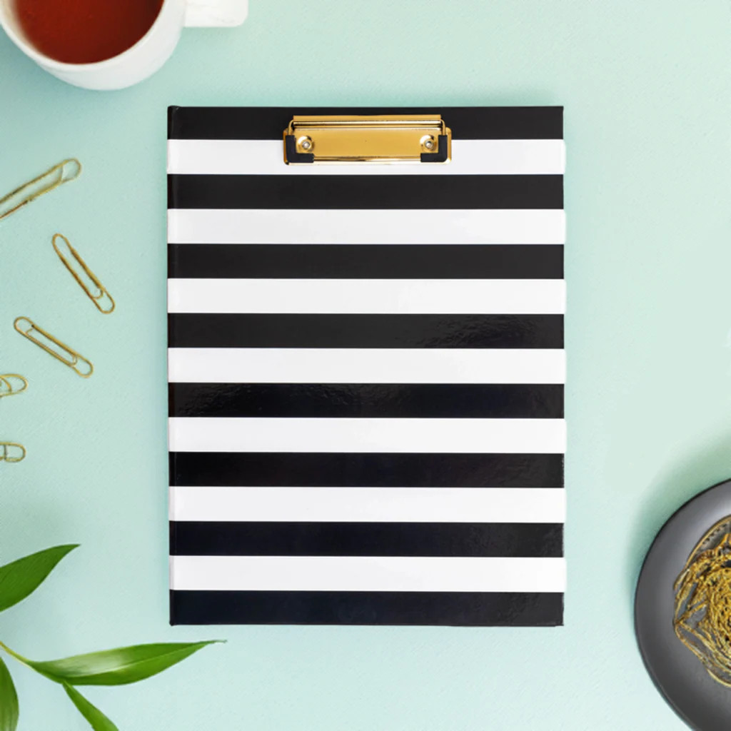 Clipfolio: Black Stripe | Day Designer