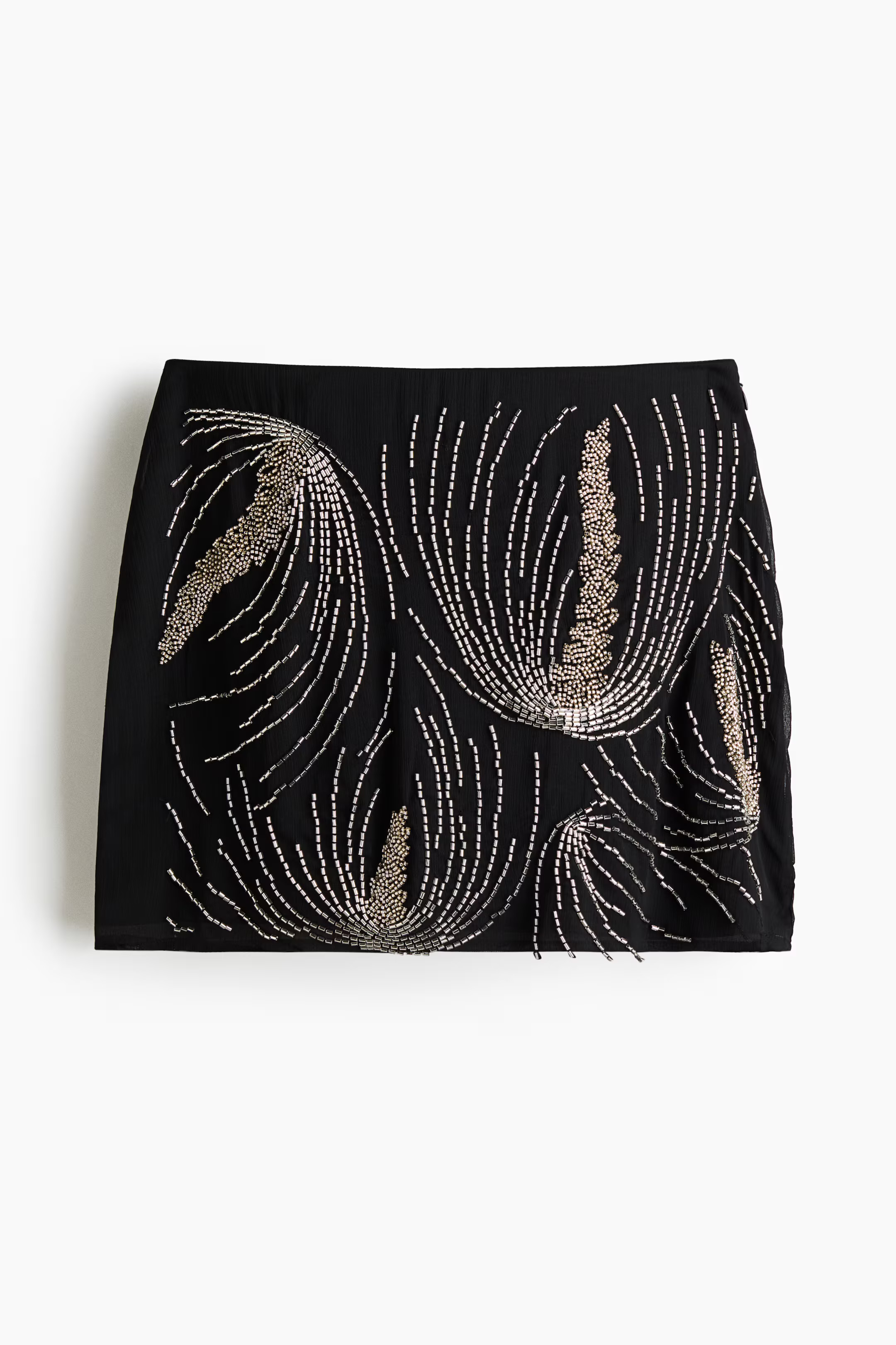 Embellished mini skirt | H&M (UK, MY, IN, SG, PH, TW, HK)