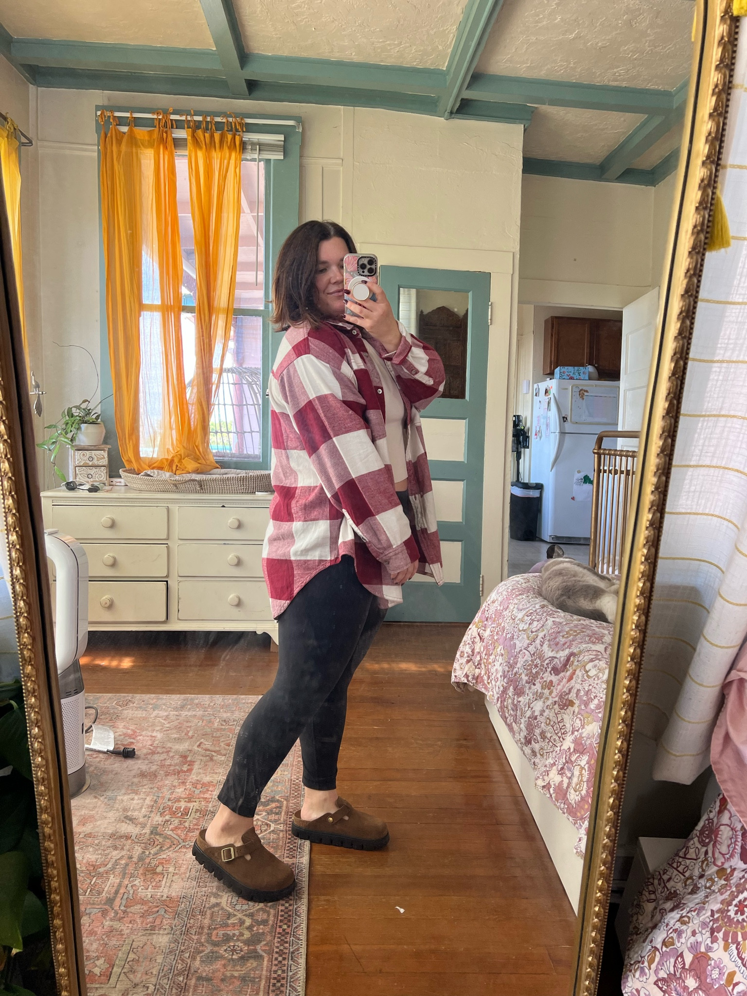 I’ve been tempted by these shoes for what feels likes months now. Finally tried them on in Anthropologie yesterday and had to bring them home. And I got the very last pair they had😅 theyre pretty sold out but they have some in stock in a couple places that I linked! Wearing my usual Birkenstock size 38. They are SO comfy. 
Birkenstock Boston platforms. Chunky Birkenstock bostons 
Perfect fall shoe

#LTKShoeCrush #LTKGiftGuide #LTKSeasonal