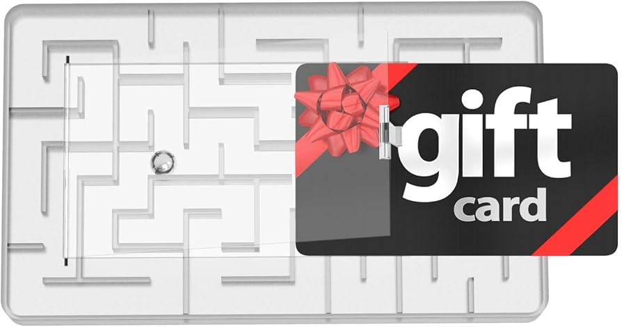 Gift Card Holder Maze, Birthday or Holiday Puzzle Gift Card Box - Stocking Stuffers for Teens and... | Amazon (US)
