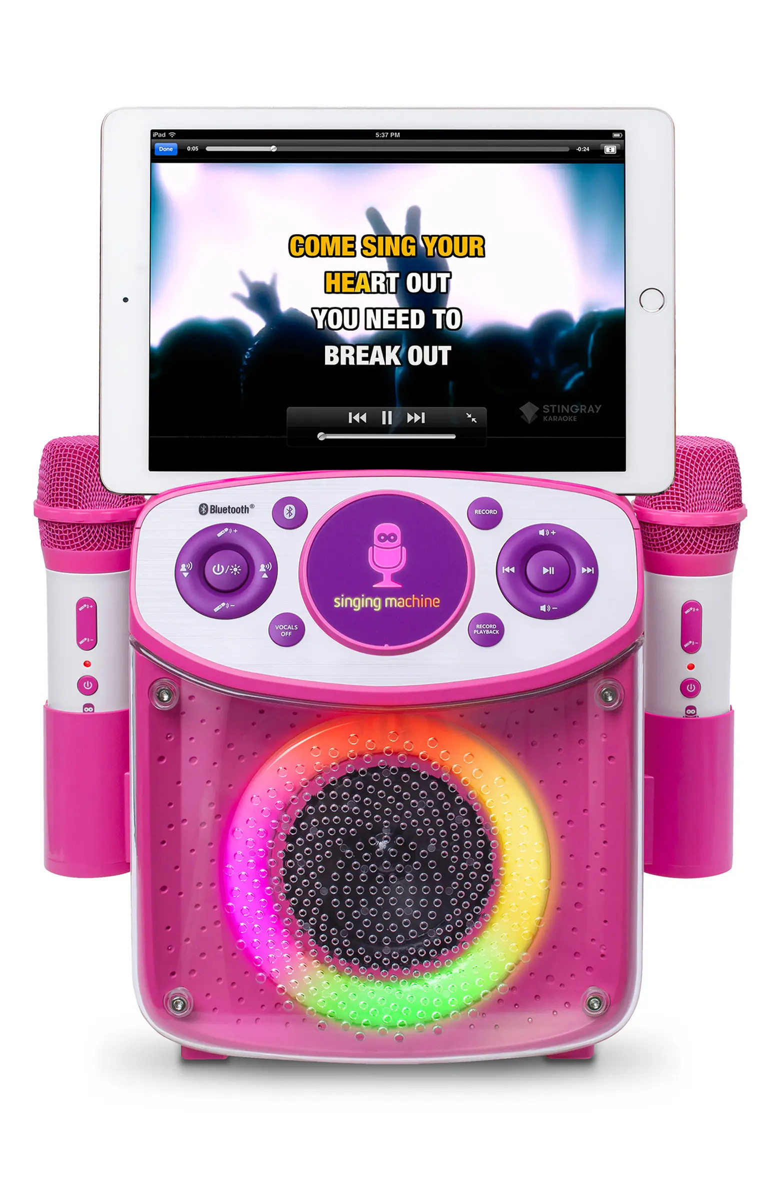 Mini Sparkle Bluetooth Karaoke Machine | Nordstrom
