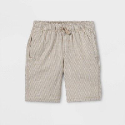 Boys' Striped Pull-On Woven Shorts - Cat & Jack™ | Target