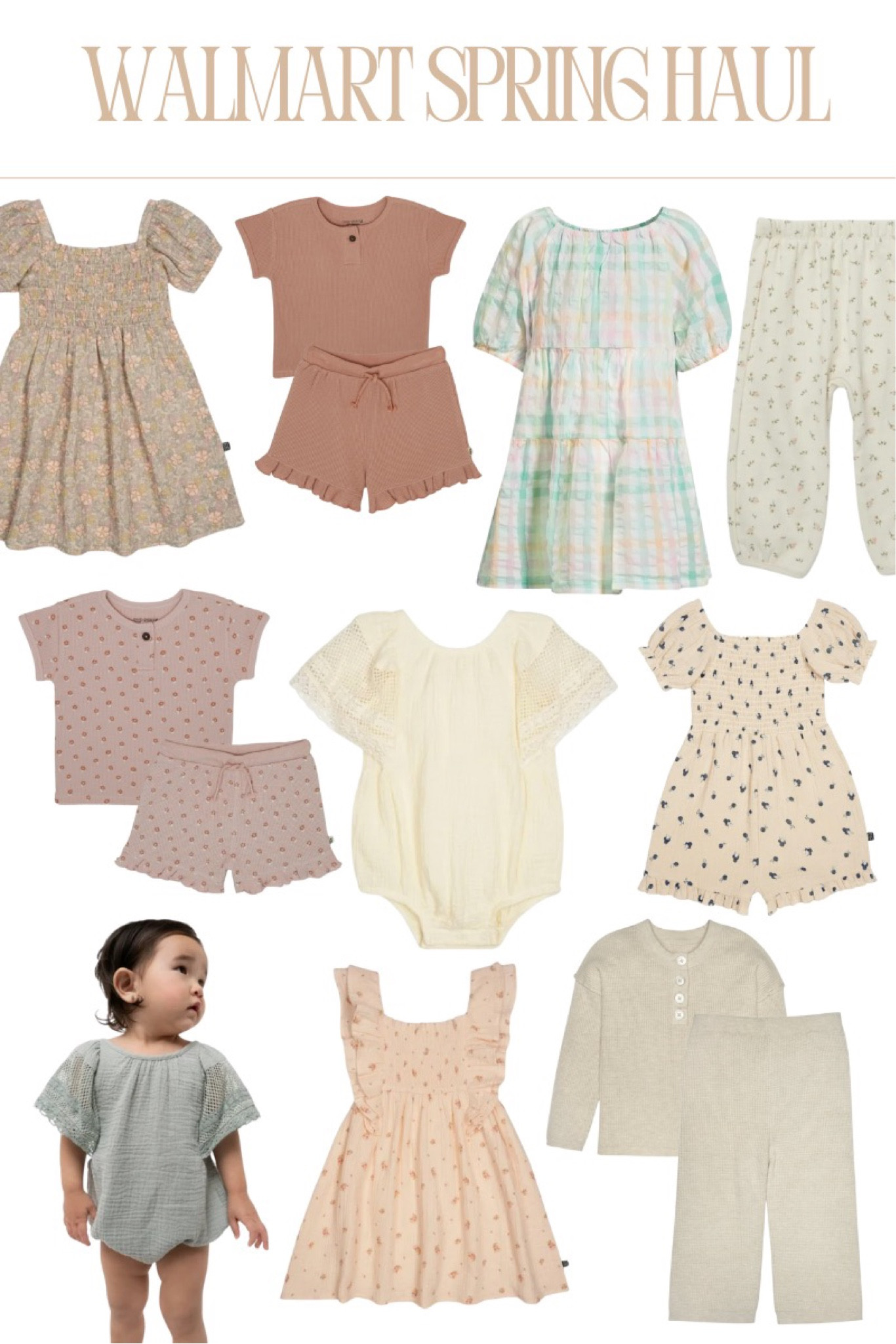 cutest, most affordable toddler / girls clothes from walmart this spring! 

#LTKkids #LTKbaby #LTKfamily