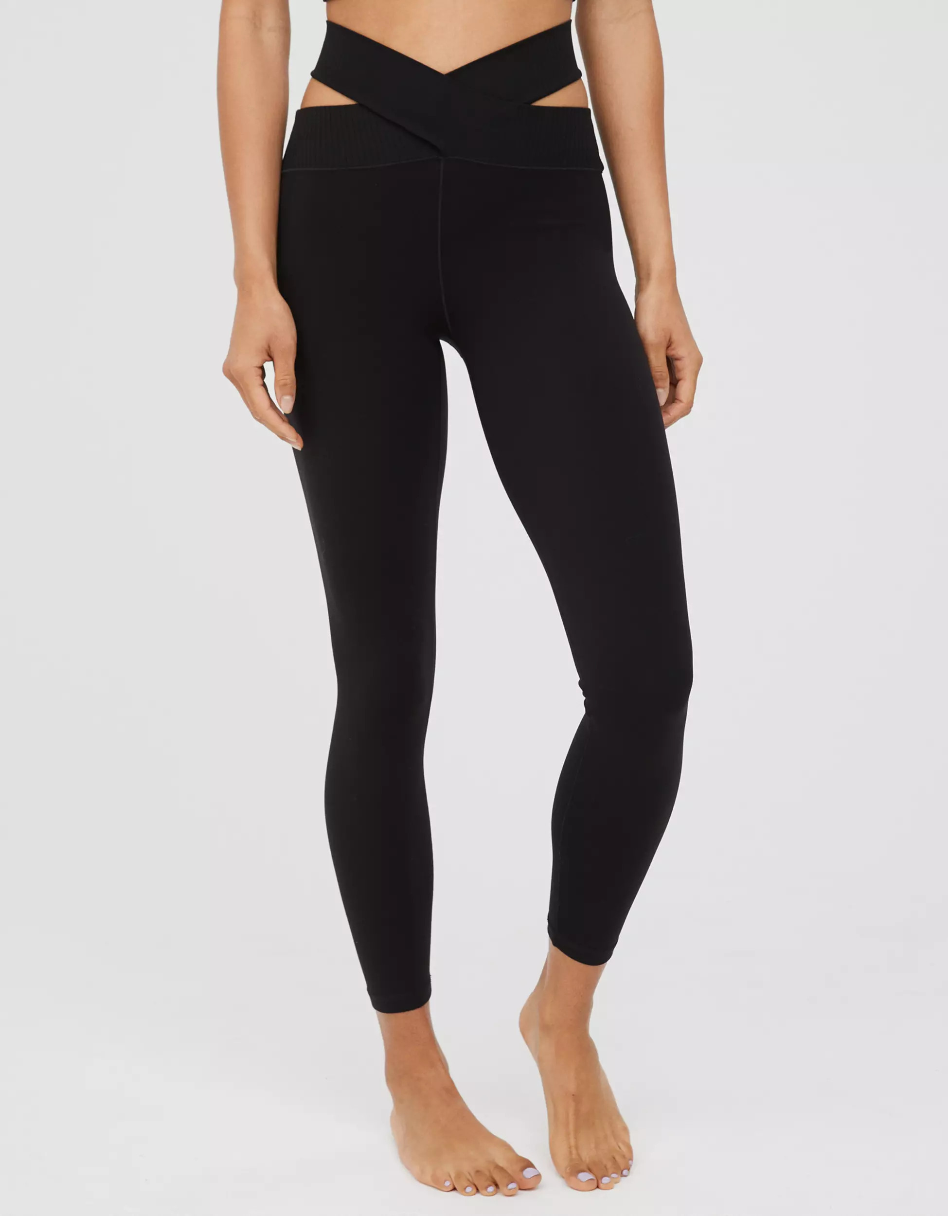 OFFLINE By Aerie Real Me Crossover Cut Out Legging | Aerie