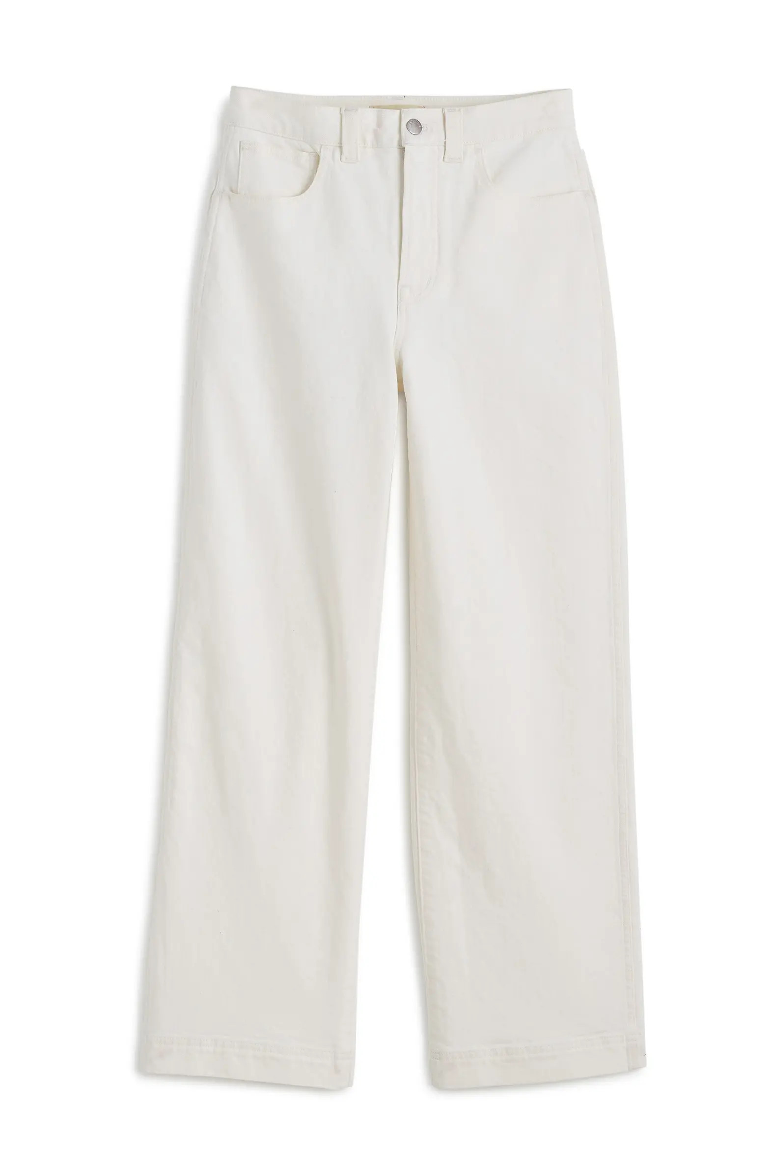 Madewell The Perfect Vintage Wide Leg Crop Jean | Nordstrom | Nordstrom