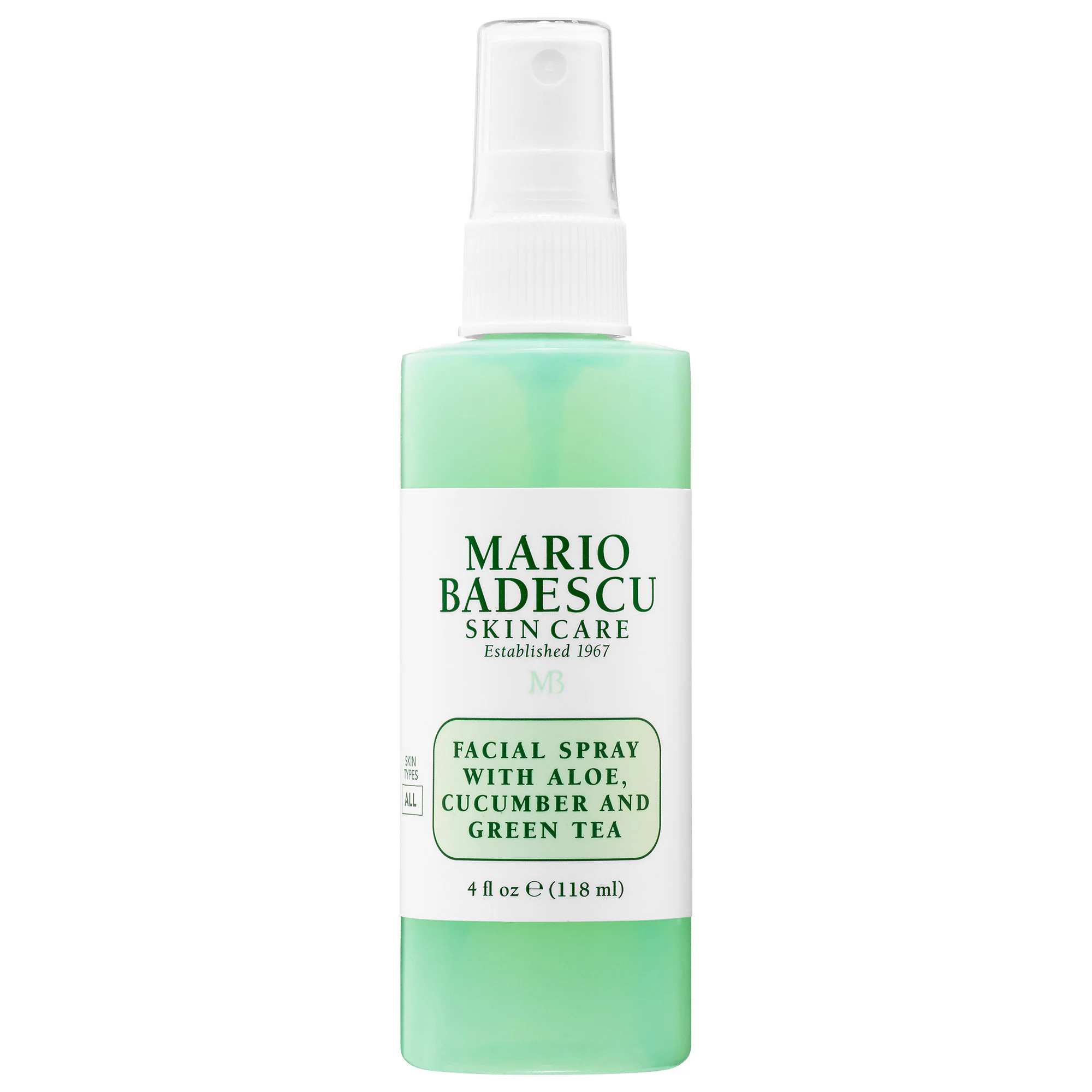 Mario Badescu Facial Spray with Aloe, Cucumber and Green Tea 4 oz/ 118 mL | Sephora (US)