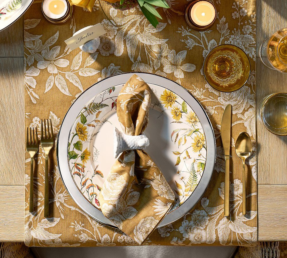 Adele Cotton Table Runner | Pottery Barn (US)