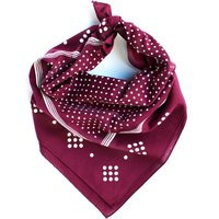 Wine Polka Dot Bandana, Pattern Scarf, Hand Screen Printed, 100% Cotton Kerchief, Bandannas For Men & Women | Etsy (US)