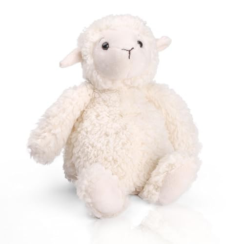 LotFancy Lamb Stuffed Animal, 12" Stuffed Lamb Plush for Baby, Cuddly Fluffy Sheep Toy, Plushies for Newborn Nursery, Easter Decoration | Amazon (US)