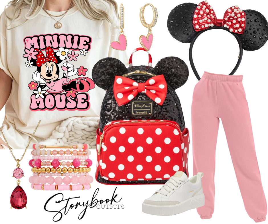 Say hello to Pink Polka Dot Minnie — the sweetest classic Minnie outfit with a pink twist 💗🎀

Minnie graphic tee, pearl-and-polka-dot ears, matching Minnie Loungefly, hot pink bracelet stack, cozy joggers + crisp white sneakers… this Storybook Outfit is perfect for park days, photos by the castle, or anyone who can’t resist a cute Minnie moment! 

 

#LTKTravel