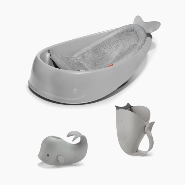 Skip Hop x Babylist Moby 3-Stage Bath Gift Set in Grey | Babylist