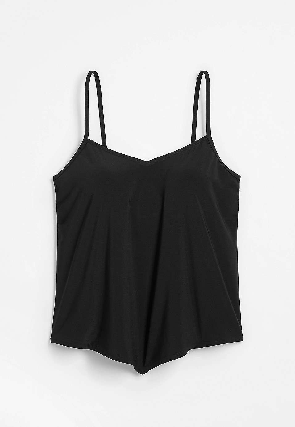 Hanky Hem Tankini Swim Top | Maurices