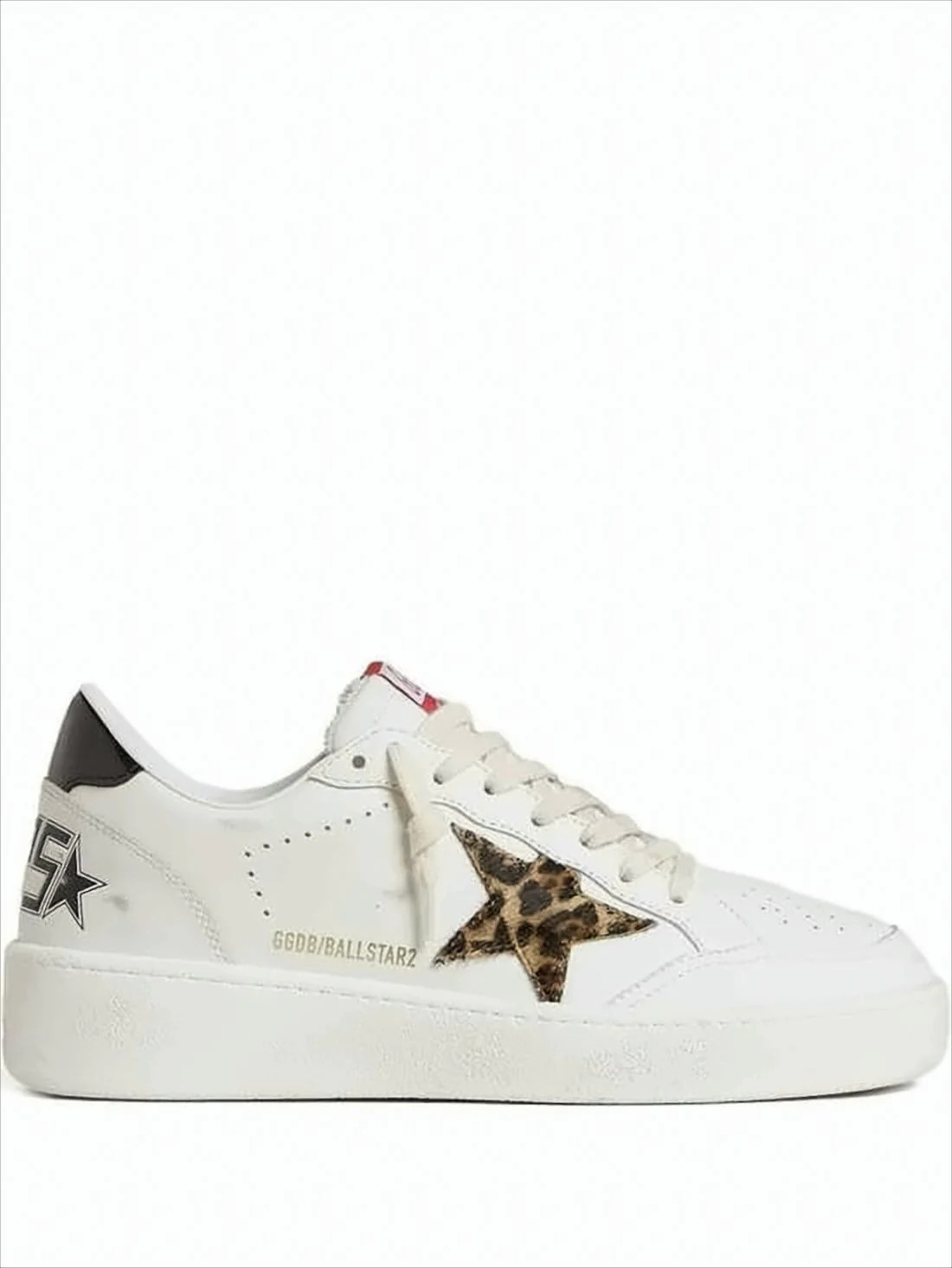 Leopard Print Star Low-Top Sneakers | Shop Simon